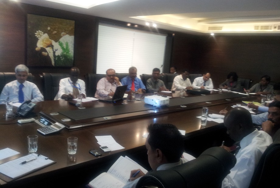 Leadership team boardroom strategy session
