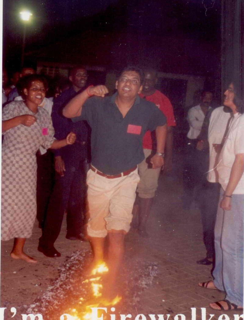Vijay Mistri firewalk challenge mindset mastery