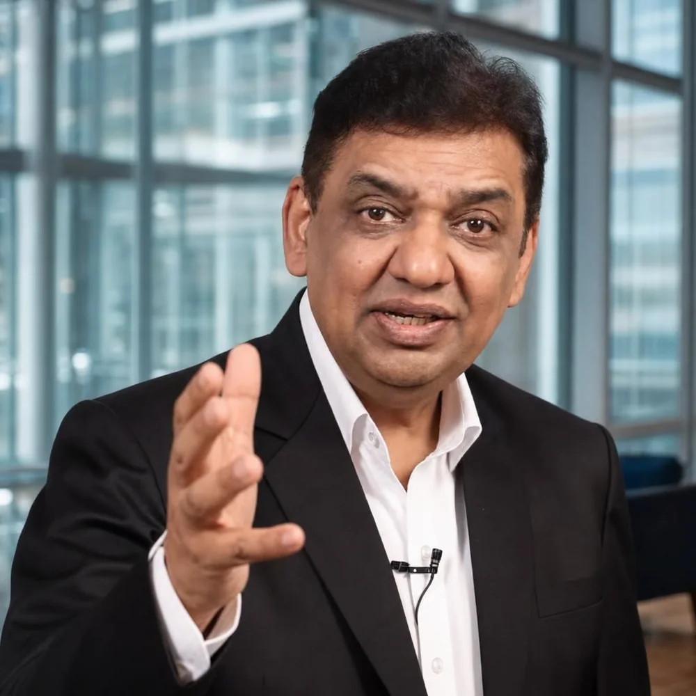 Vijay Mistri discussing structural leadership gaps and human barriers