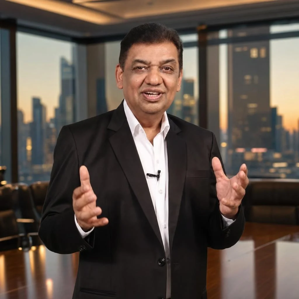 Vijay Mistri discussing leadership execution in an executive boardroom